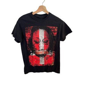 Trippie Red Black Red Short Sleeve Tshirt Band Tee Men's Size Small Musician Rap